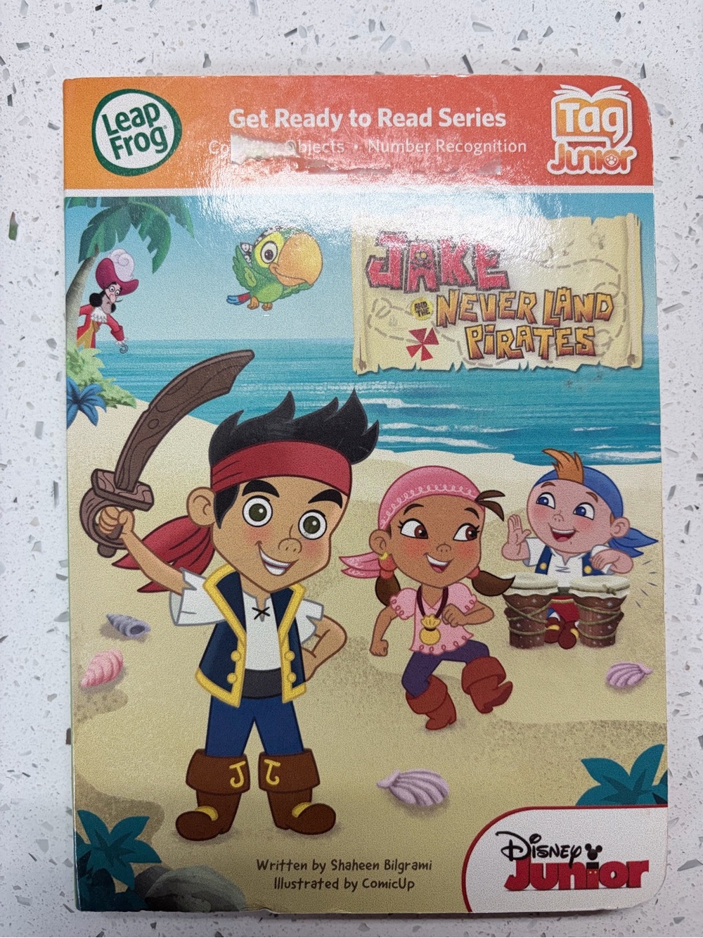 Tag Junior: Jake and the Never Land Pirates - Kids Board Book (Colorful)